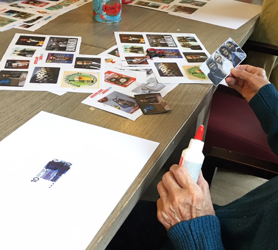 Dit is een workshop voor ouderen. Dit is een creatieve workshop voor ouderen in verzorgingstehuizen. Leuke workshop voor ouderen. Creatieve middag voor ouderen.  